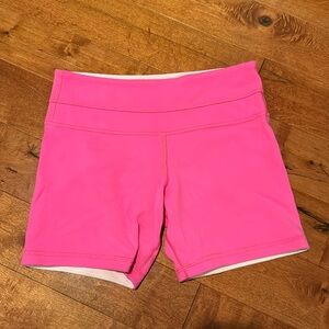 Lululemon Biker Shorts; Wonder Train